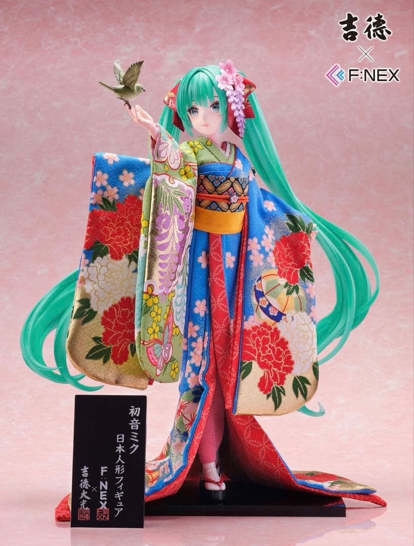 初音ミク 日本人形 1/4 フィギュア