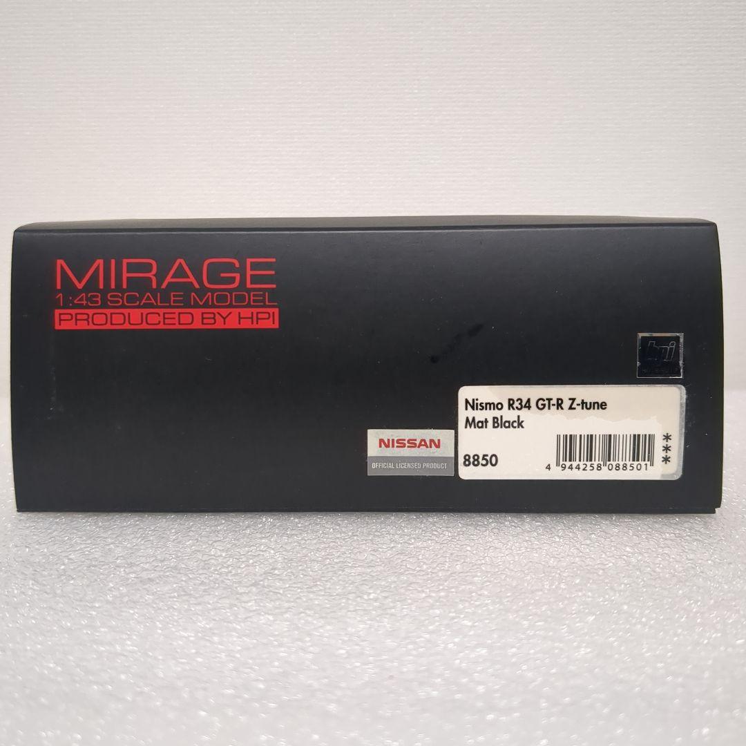 ホビーフォーラム限定 MIRAGE Nismo R34 GT-R Z-tune