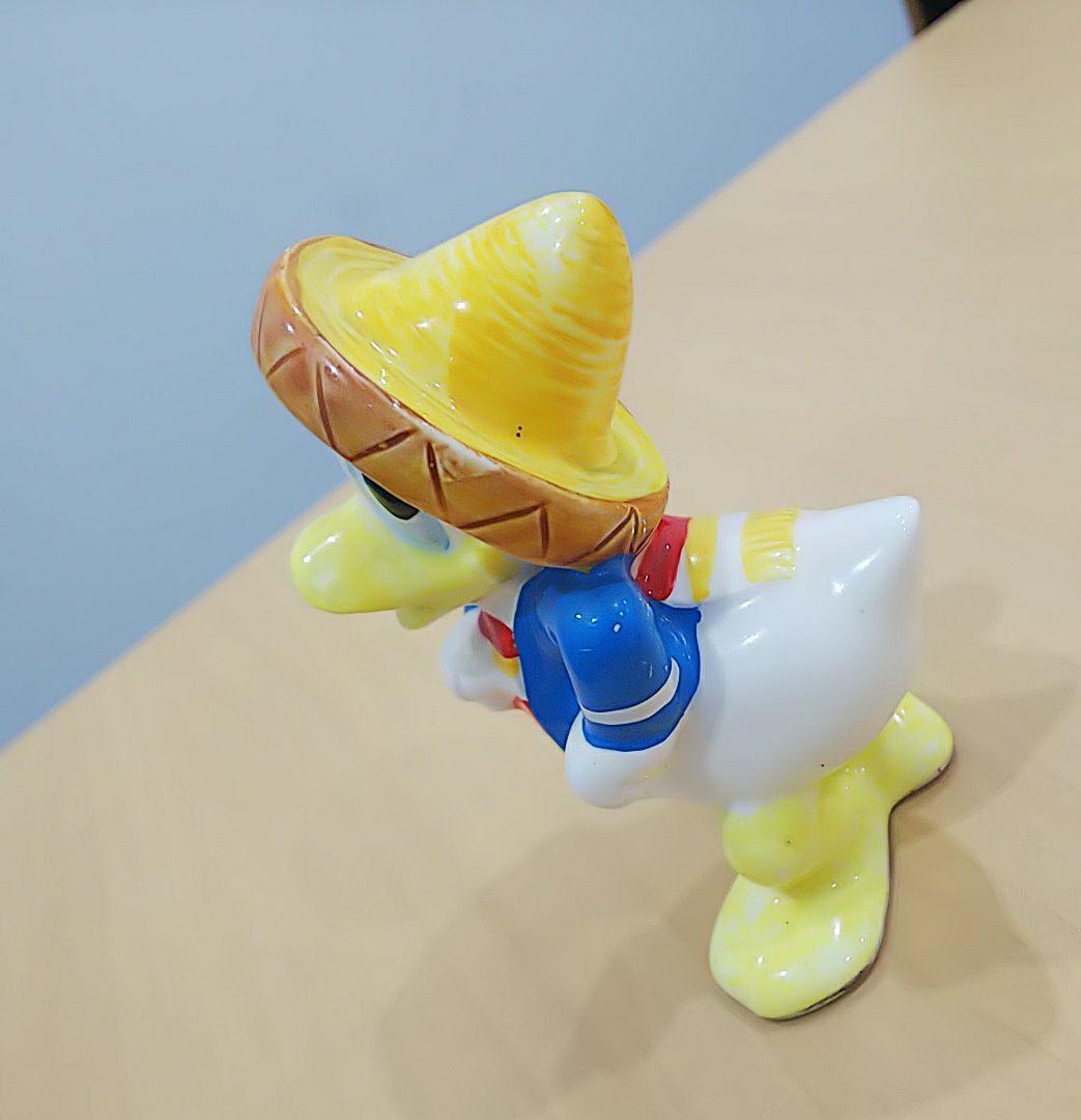 ディズニー ドナルドダック 陶器 フィギュア