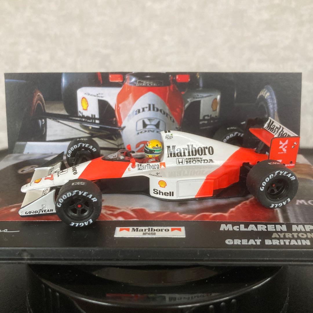 F1 マクラーレン MP4/5B アイルトン・セナ ケースは ミニチャンプス