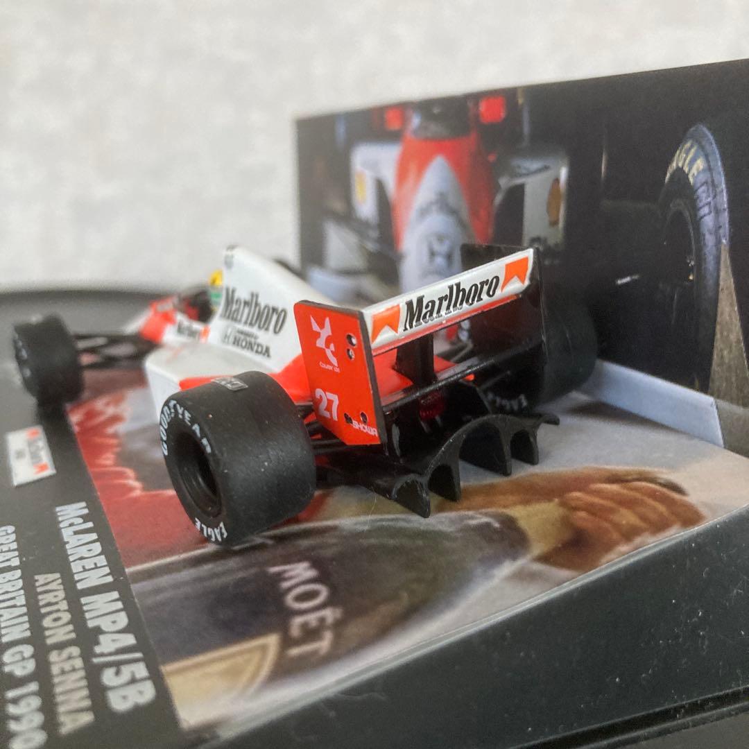 F1 マクラーレン MP4/5B アイルトン・セナ ケースは ミニチャンプス