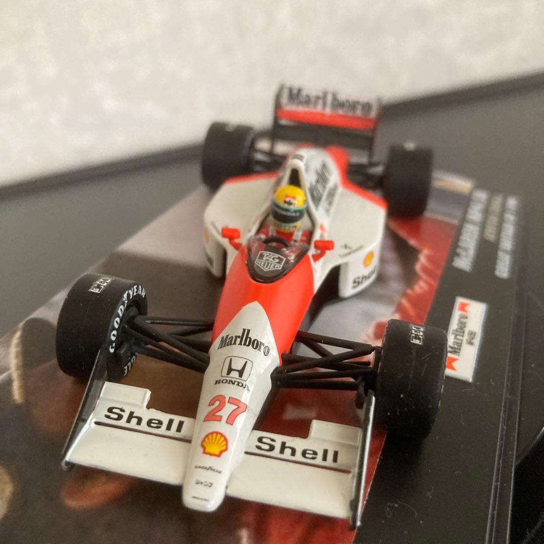 F1 マクラーレン MP4/5B アイルトン・セナ ケースは ミニチャンプス
