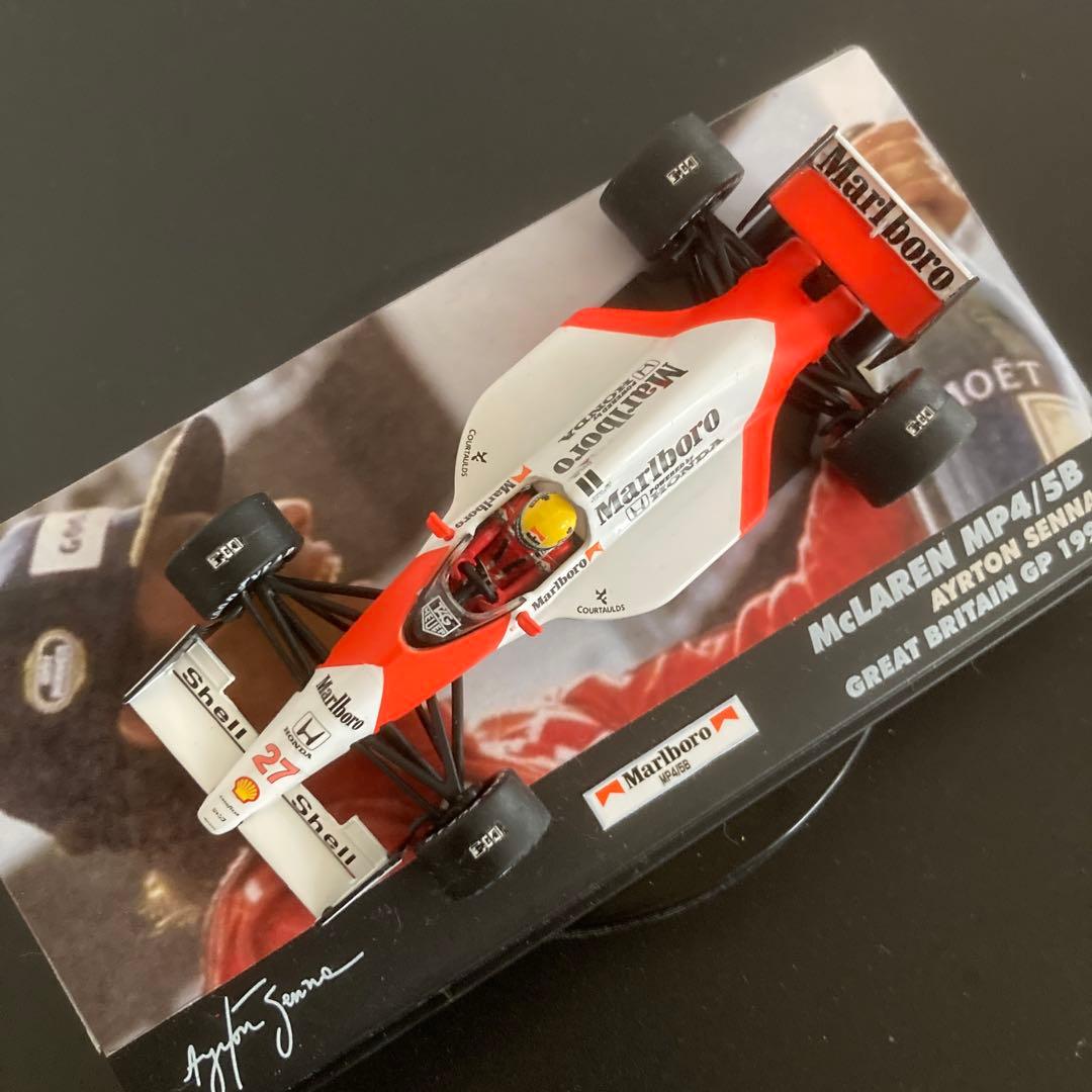 F1 マクラーレン MP4/5B アイルトン・セナ ケースは ミニチャンプス