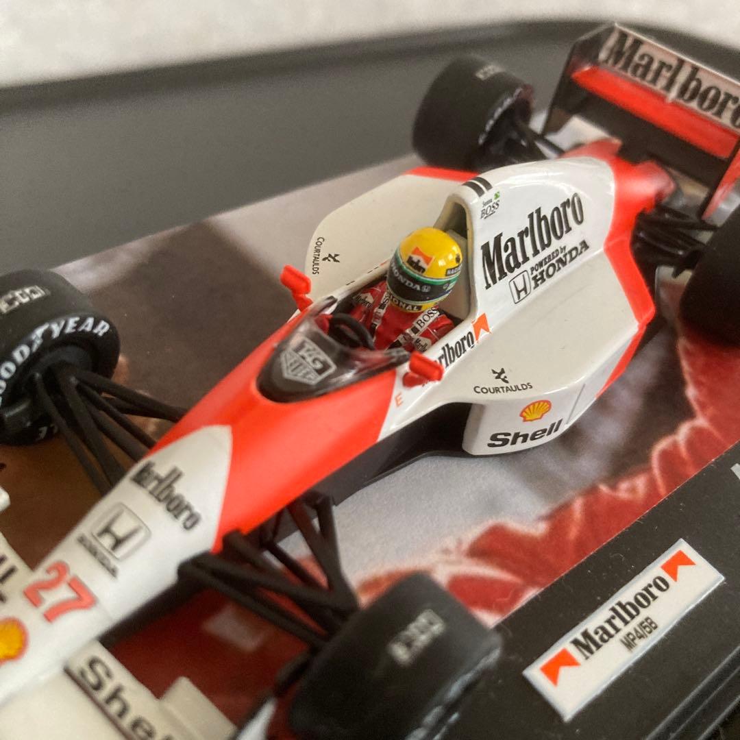 F1 マクラーレン MP4/5B アイルトン・セナ ケースは ミニチャンプス