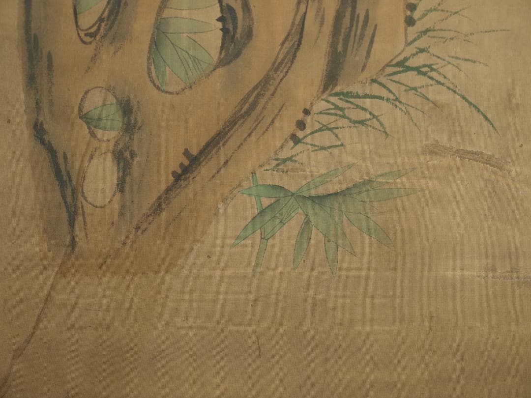 中国古美術 清時代の人物図　肉筆絵　激安骨董品 BD276A13-2