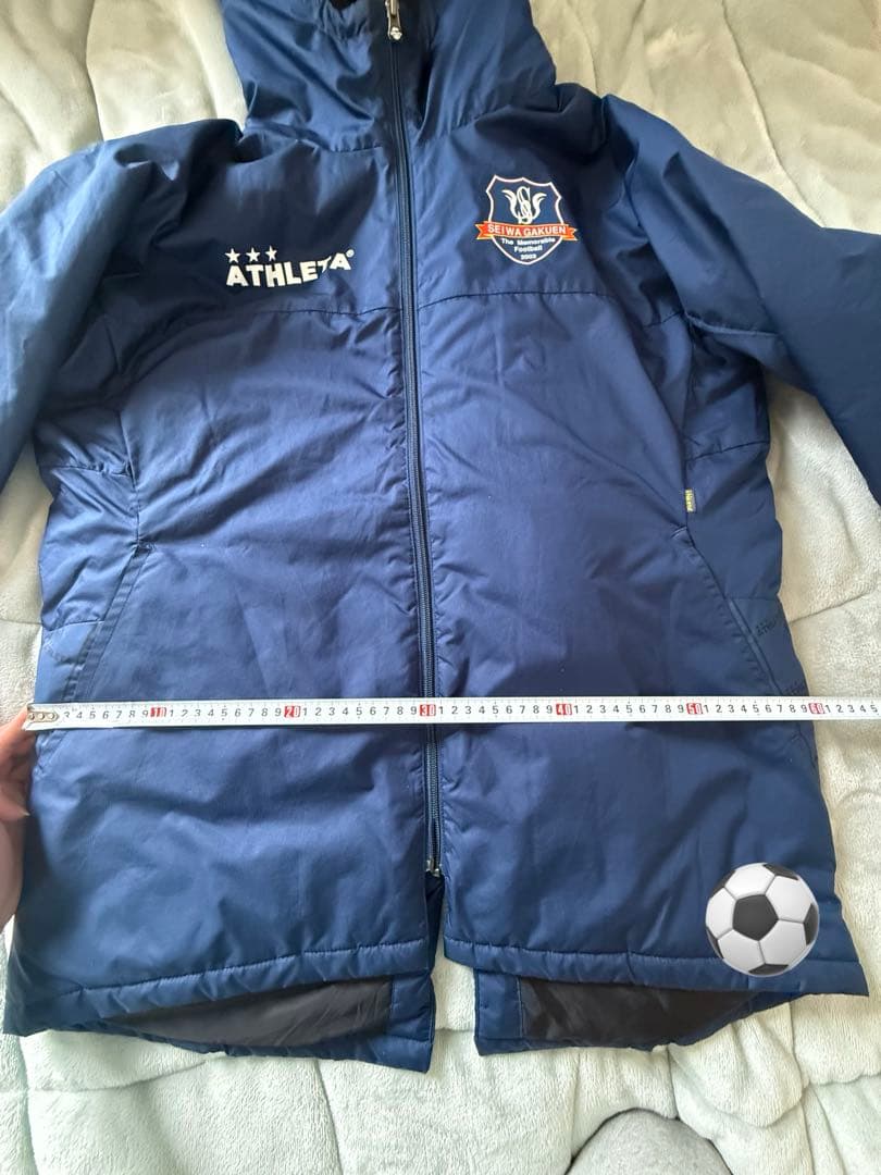 聖和学園サッカー部　ハーフコート　L