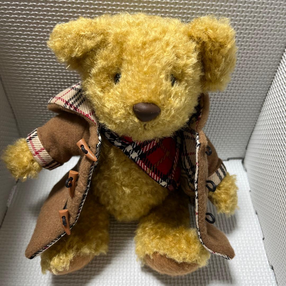 【レア】BURBERRY ぬいぐるみ ダッフルコート