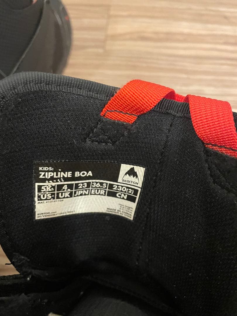 Burton 子供用スノーボードブーツ23cm