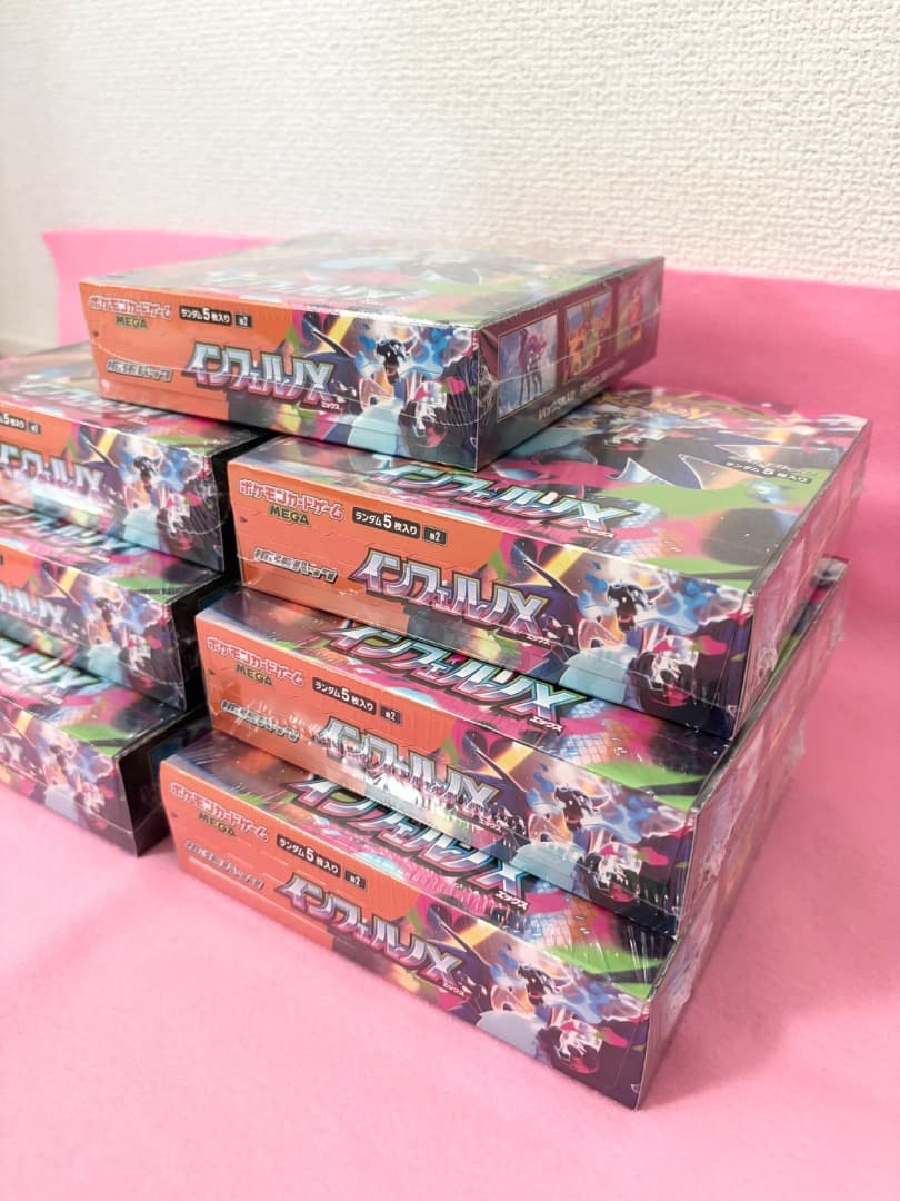 新品未開封　ポケモンカードゲーム　インフェルノX 7BOXシュリンク付き
