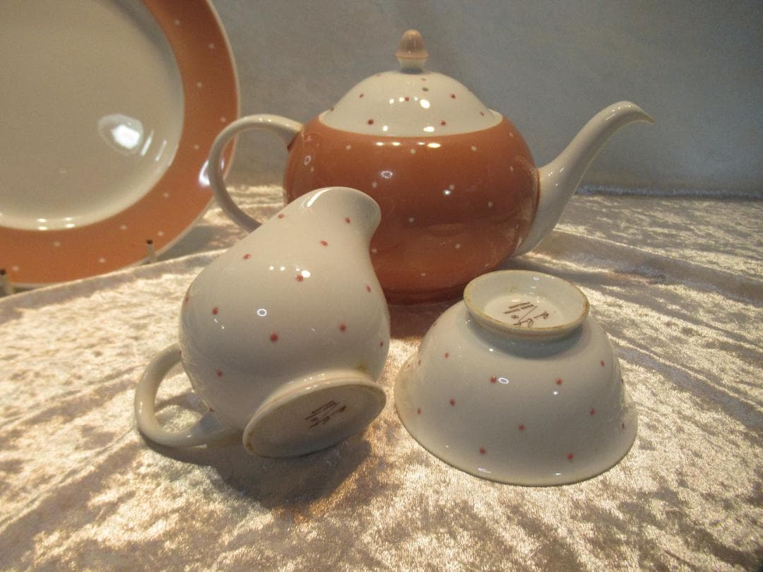 スージークーパー　レイズドスポット　ピンク　Tea for Two　刻印あり