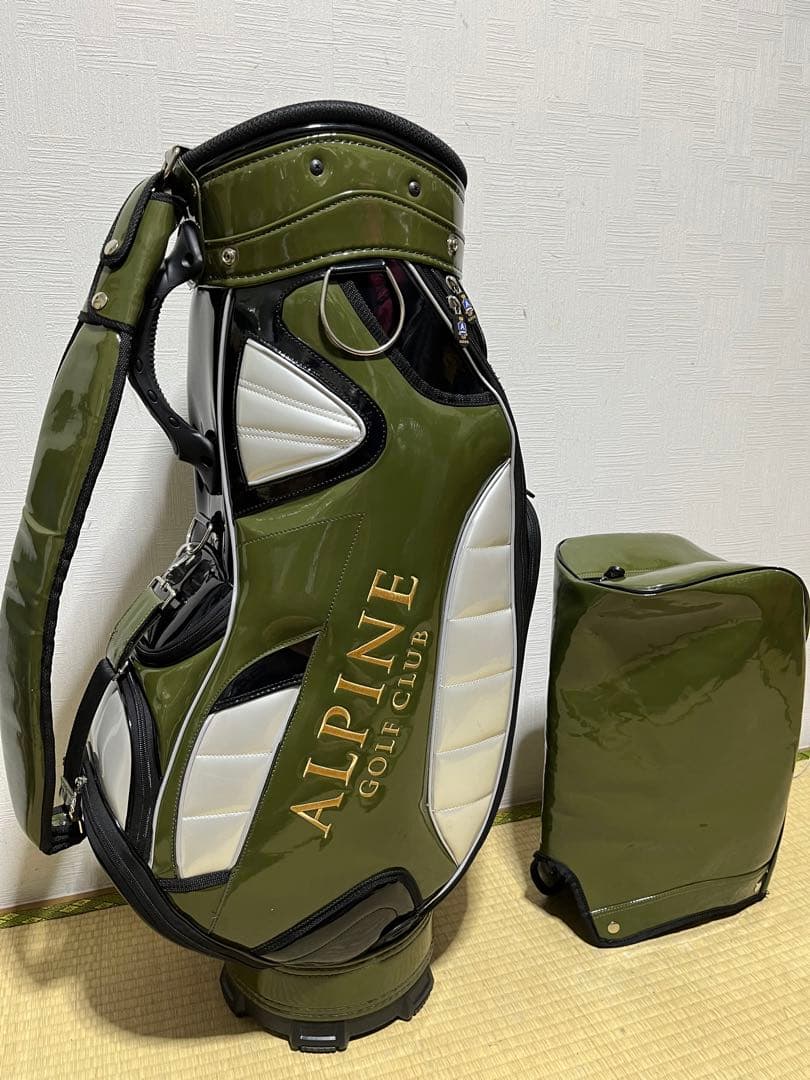 激レア!オーダーメイド！タイの名門アルパイン　ALPINE ゴルフキャディバッグ