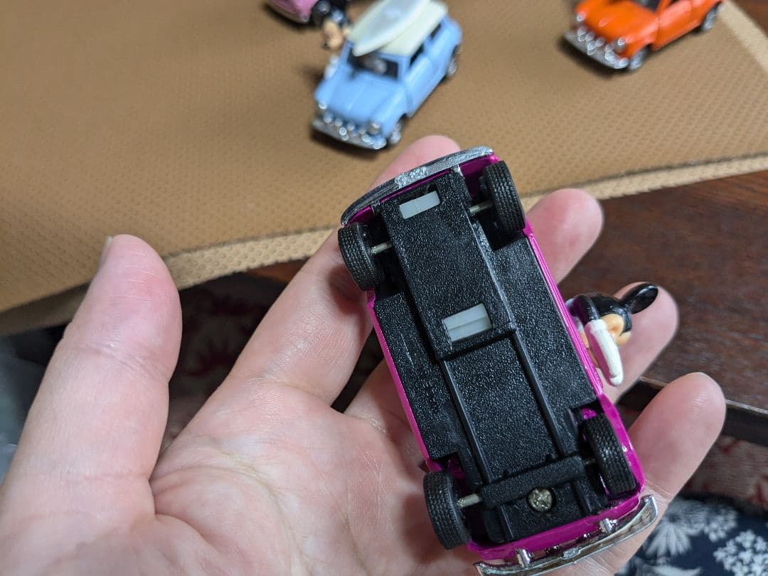 希少レア！当時物80‘sディズニー ミッキー ヤングエポック社美品ミニクーパー5