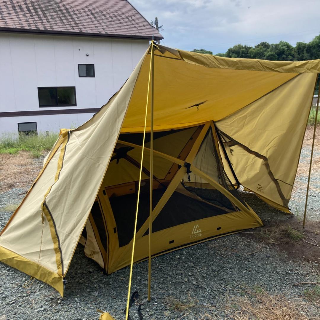 美品☆ アイキャンプ ラクバイン icamp rakubain ソロキャンプ