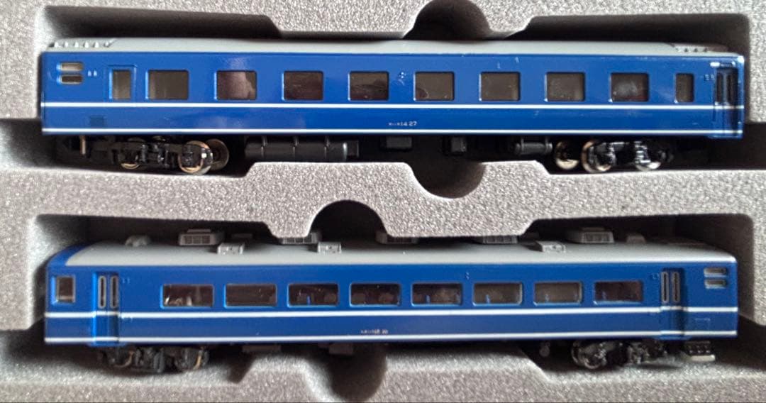 鉄道模型　KATO Nゲージ 青　7両