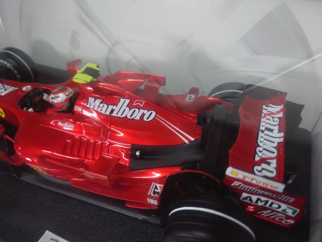 【マルボロ加工】1/18 Ferrari F2007 キミ・ライコネン