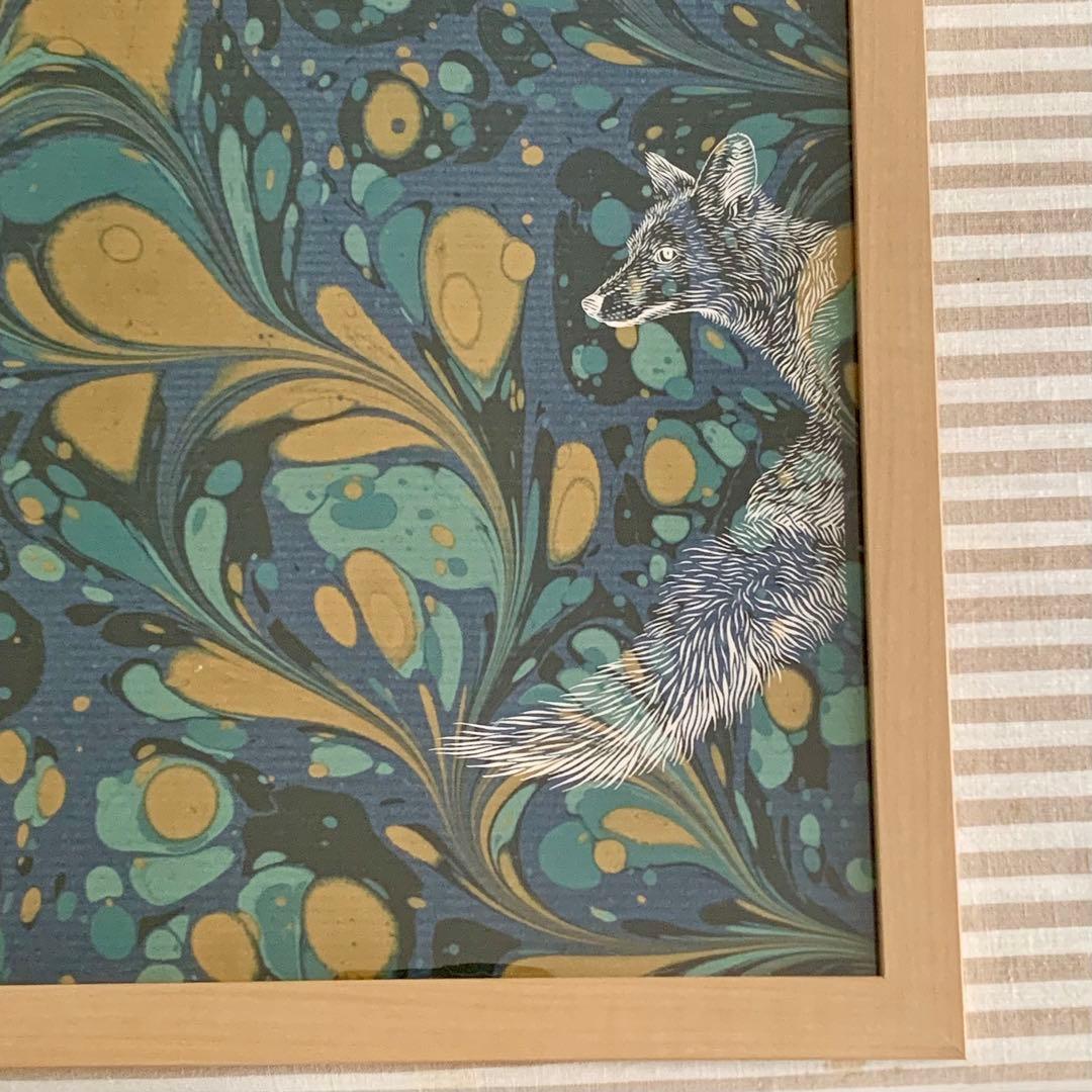 <額装済み＞デンマーク工芸博物館ポスター Klara Kolqvist