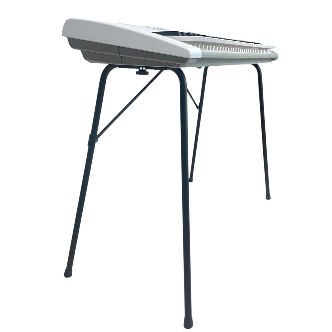 ◯ヤマハ 電子キーボード EZ-J220 専用スタンド 譜面台 付き