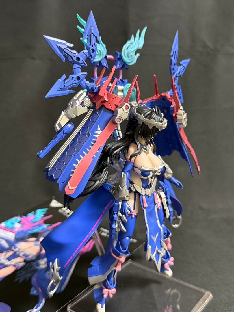 メガミデバイス 皇巫 ツクヨミ レガリア コトブキヤ 全塗装 完成品