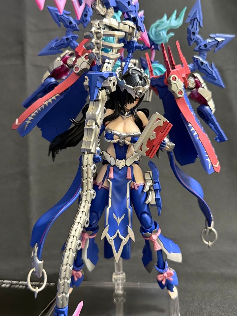 メガミデバイス 皇巫 ツクヨミ レガリア コトブキヤ 全塗装 完成品