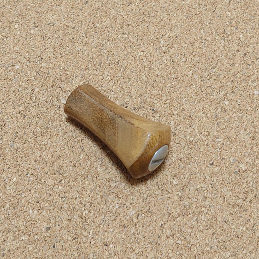 スプリームスタイル　ペンタゴン　ウッドノブ　御蔵島桑　黄金桑