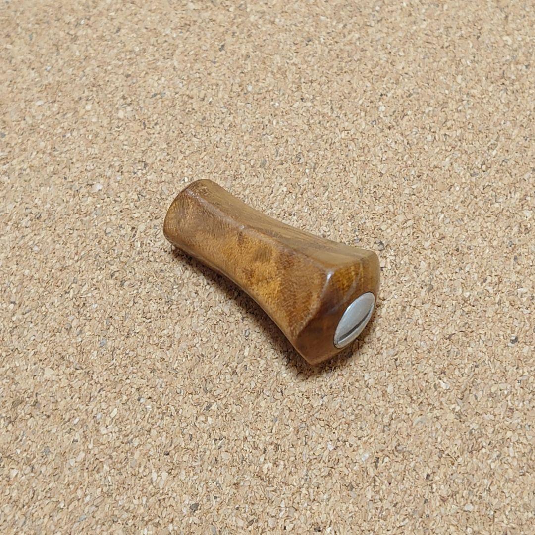 スプリームスタイル　ペンタゴン　ウッドノブ　御蔵島桑　黄金桑