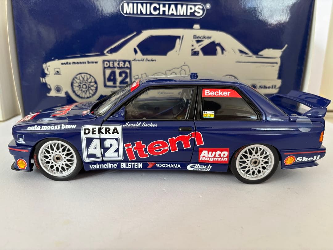  M3 E30 DTM 1992 Auto Maass ミニカー PMA