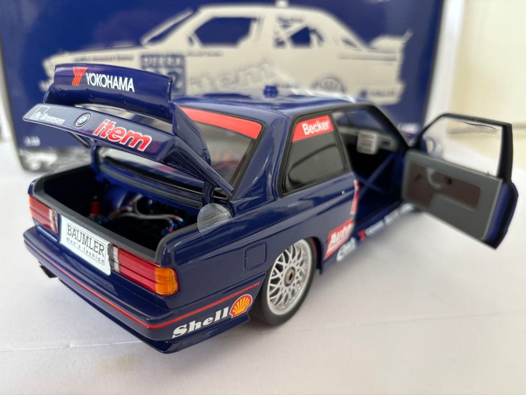  M3 E30 DTM 1992 Auto Maass ミニカー PMA