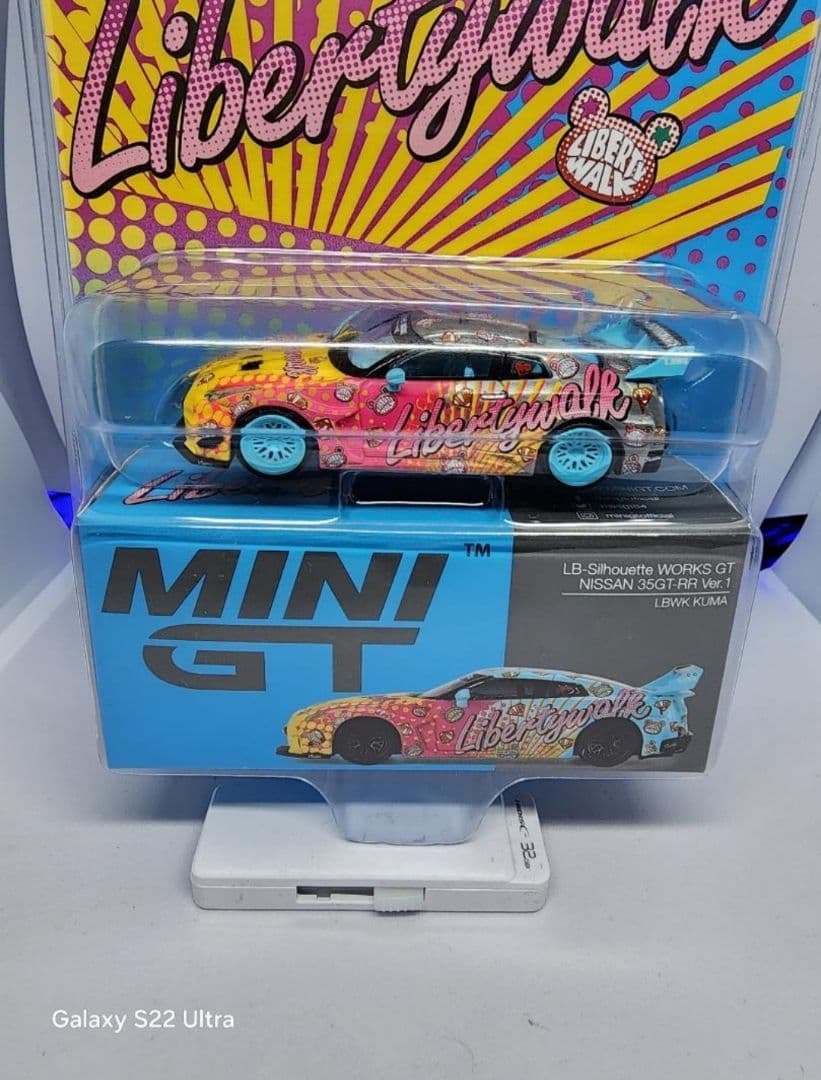 チェイスカー　MINIGT ミニGT　日産35GT-RR　LBWK KUMA