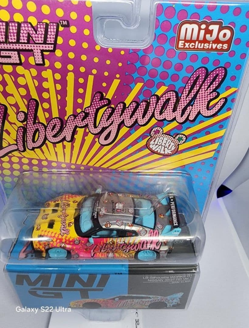 チェイスカー　MINIGT ミニGT　日産35GT-RR　LBWK KUMA