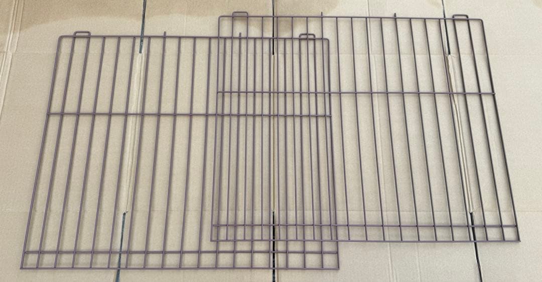 美品 リッチェル ペット用 お掃除 簡単サークル ブラウン 150cm×80cm