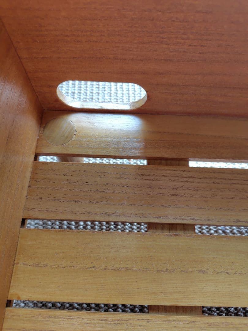 オルネドフォイユ犬猫用クッション桐ベッド オレンジ系