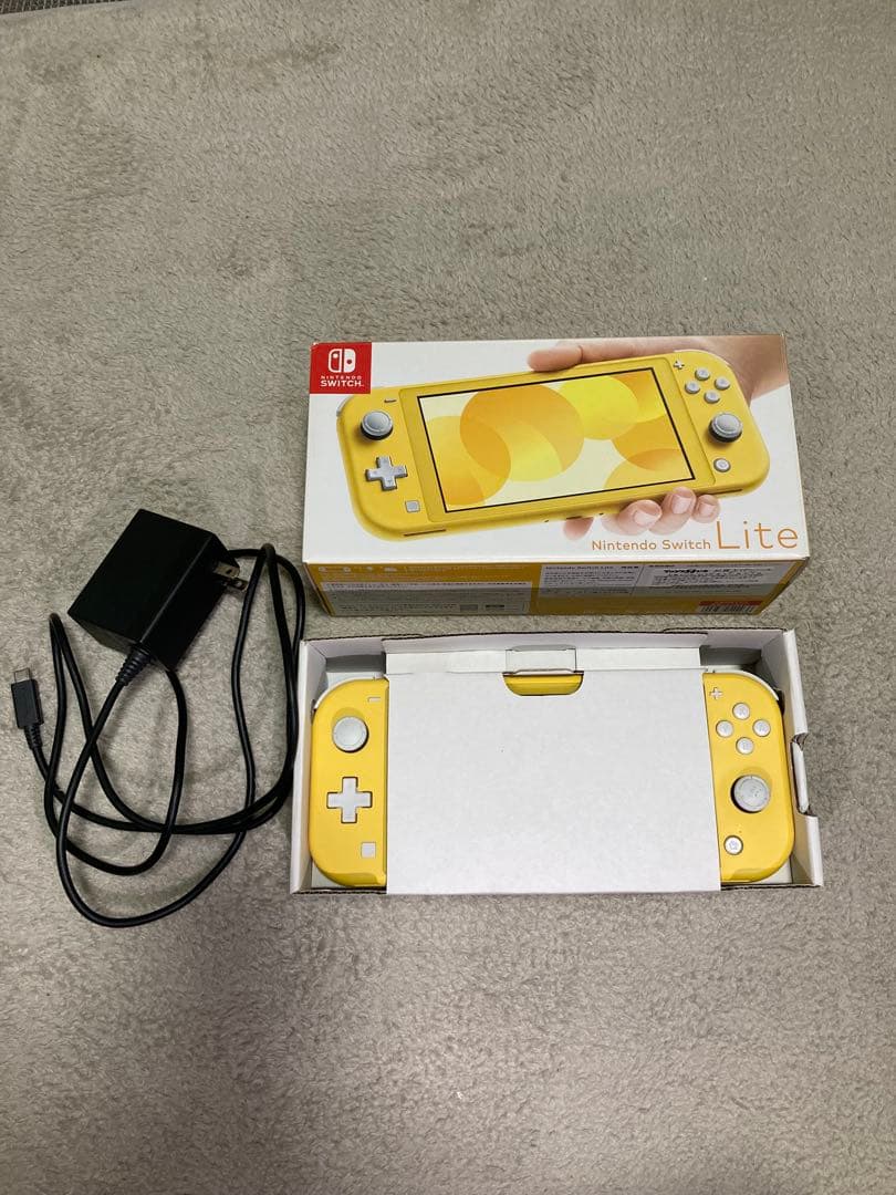 Nintendo Switch Lite イエロー 液晶不良品