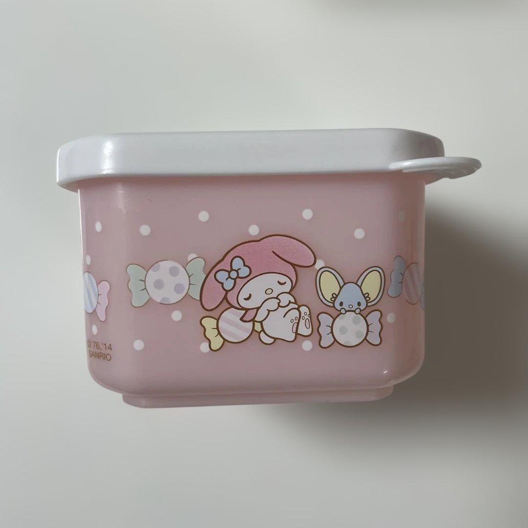 マイメロディ プラスチック容器 2個セット　2014