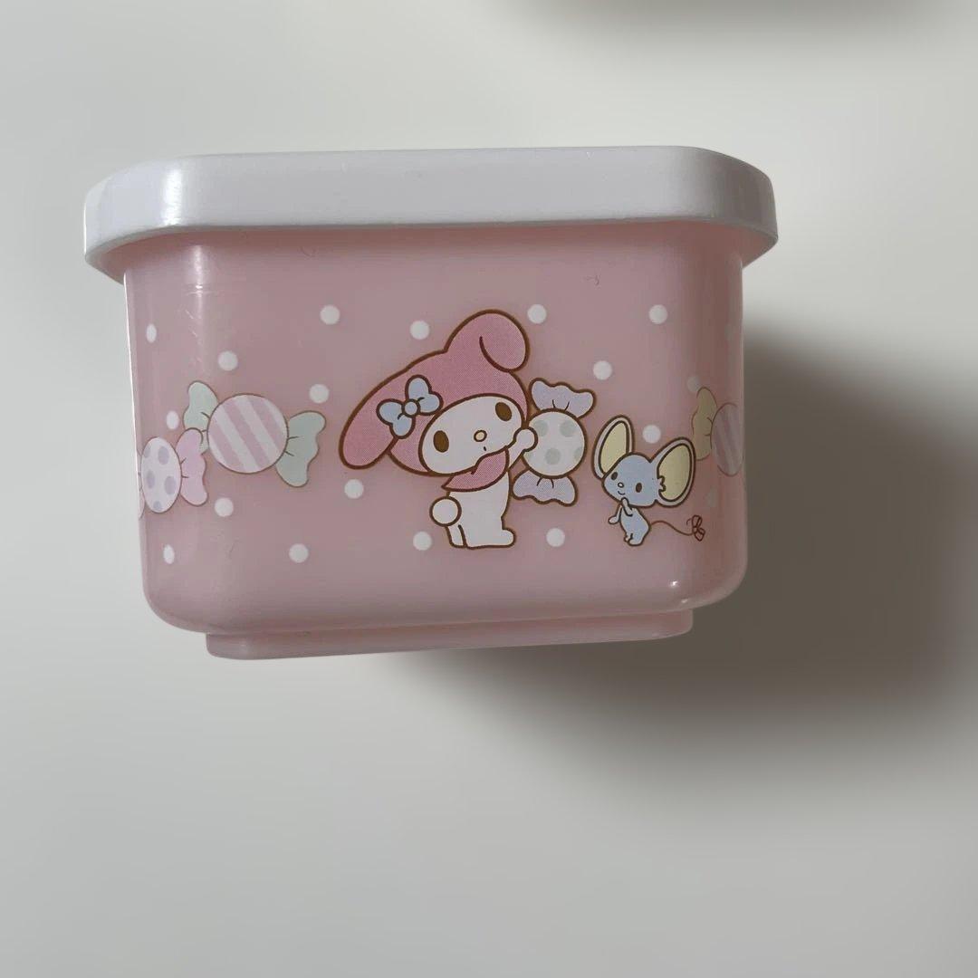 マイメロディ プラスチック容器 2個セット　2014