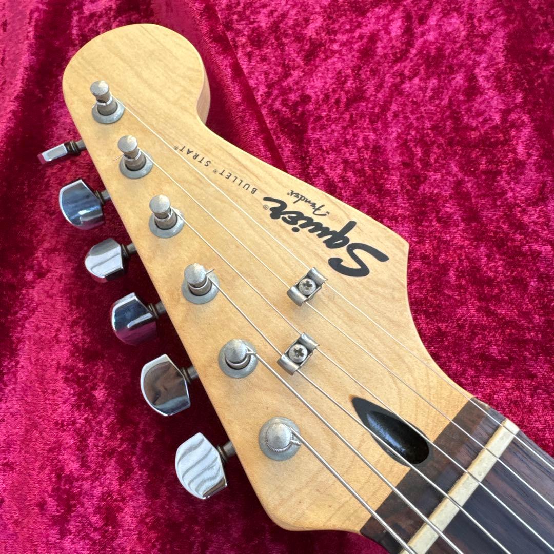 美品 メンテ済 Squier BULLET STRATOCASTER 3TS