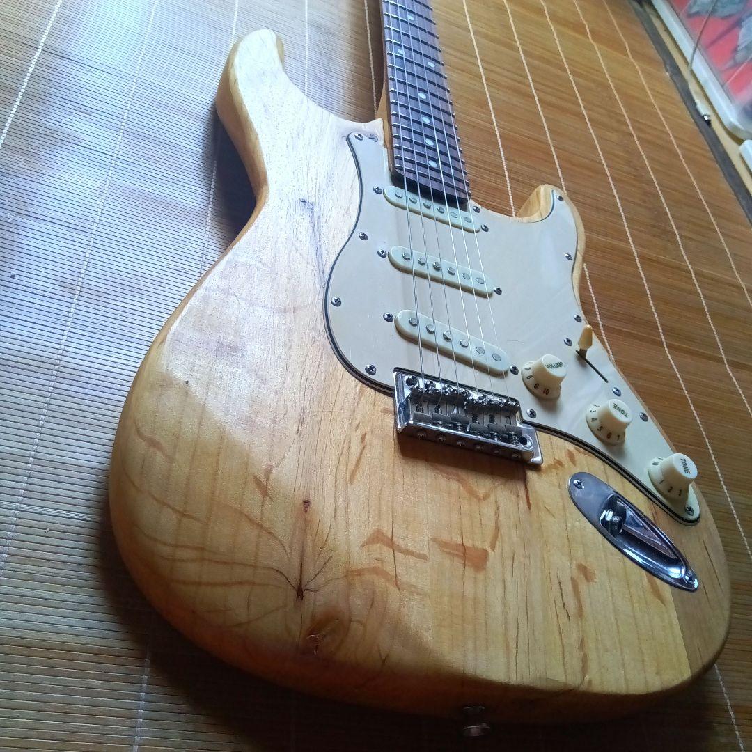 フレット新品　アルダー　ストラトキャスター