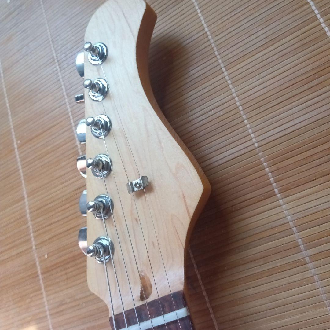 フレット新品　アルダー　ストラトキャスター