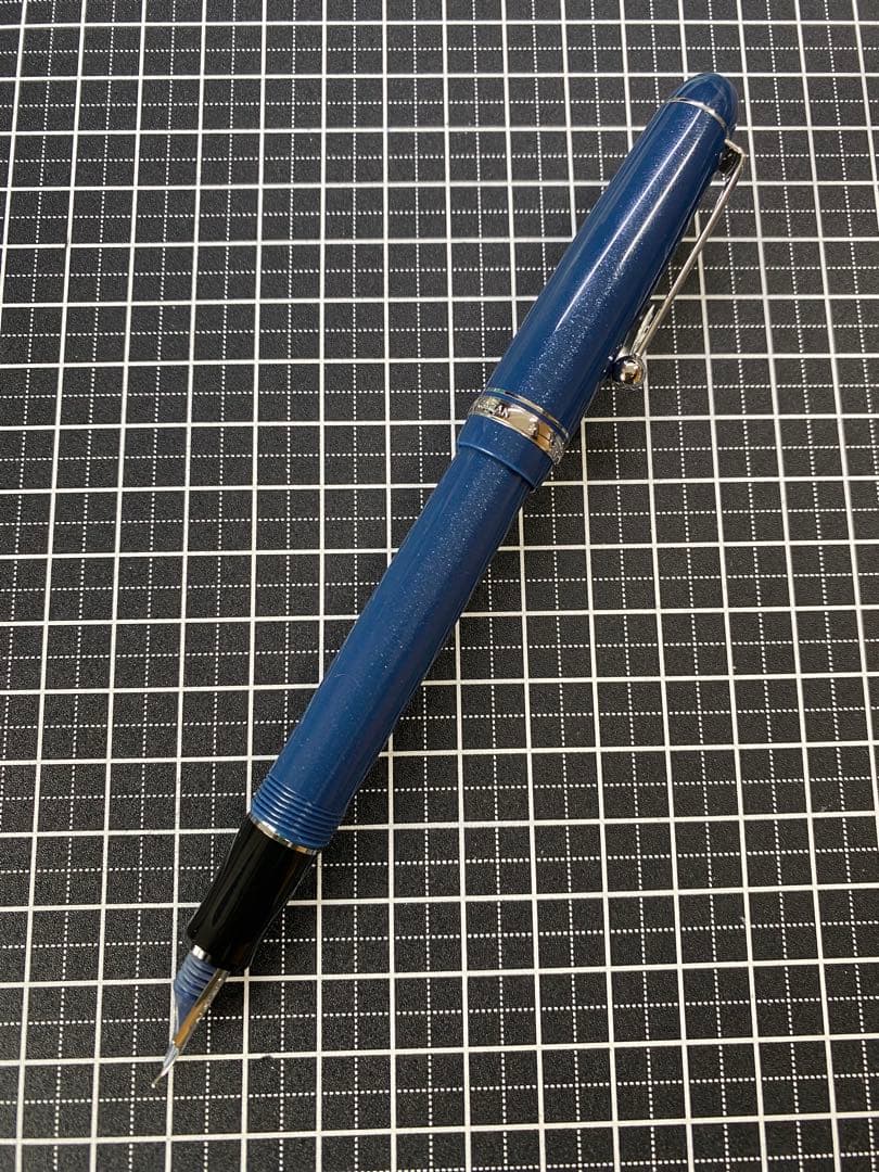 PILOT CUSTOM74 lic-blue 万年筆　字幅M