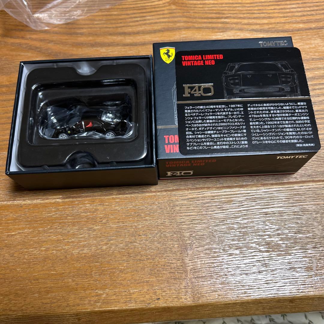 テ*テ様 トミカ リミテッド　ヴィンテージネオ　F40 ブラック