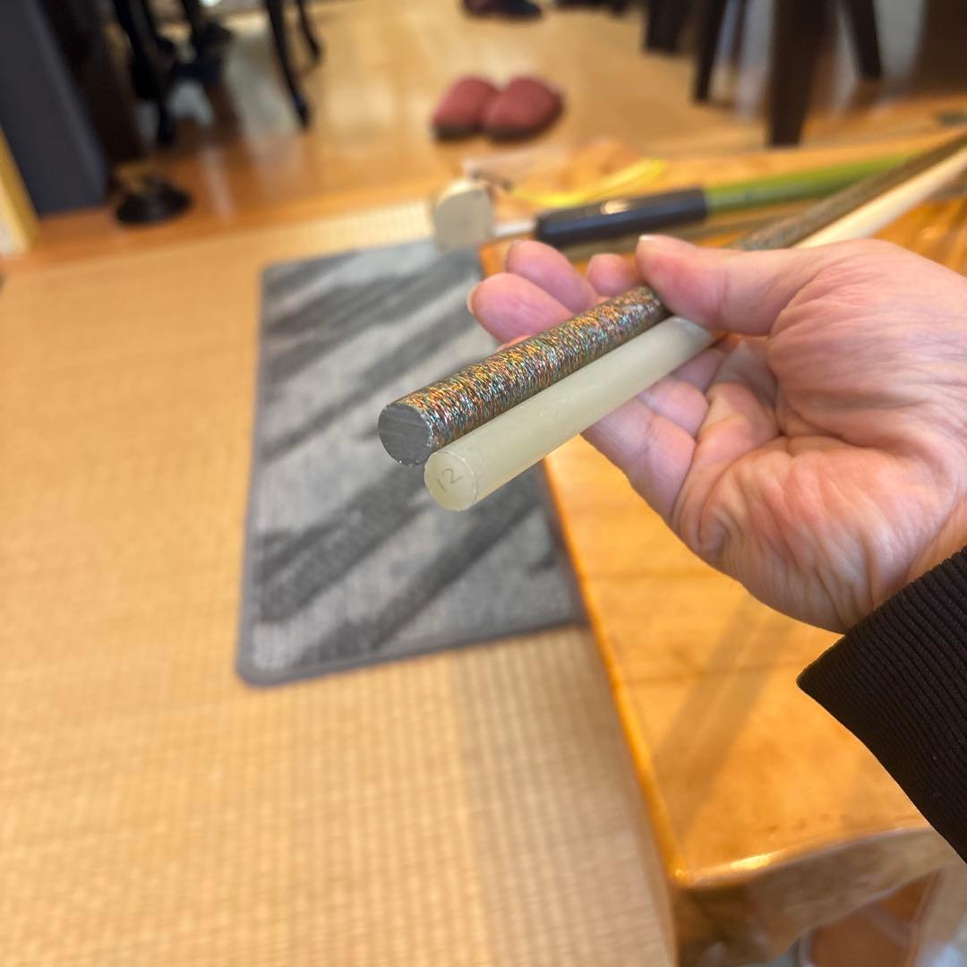 グラスファイバー　ロッド？アンテナ？　2本セット