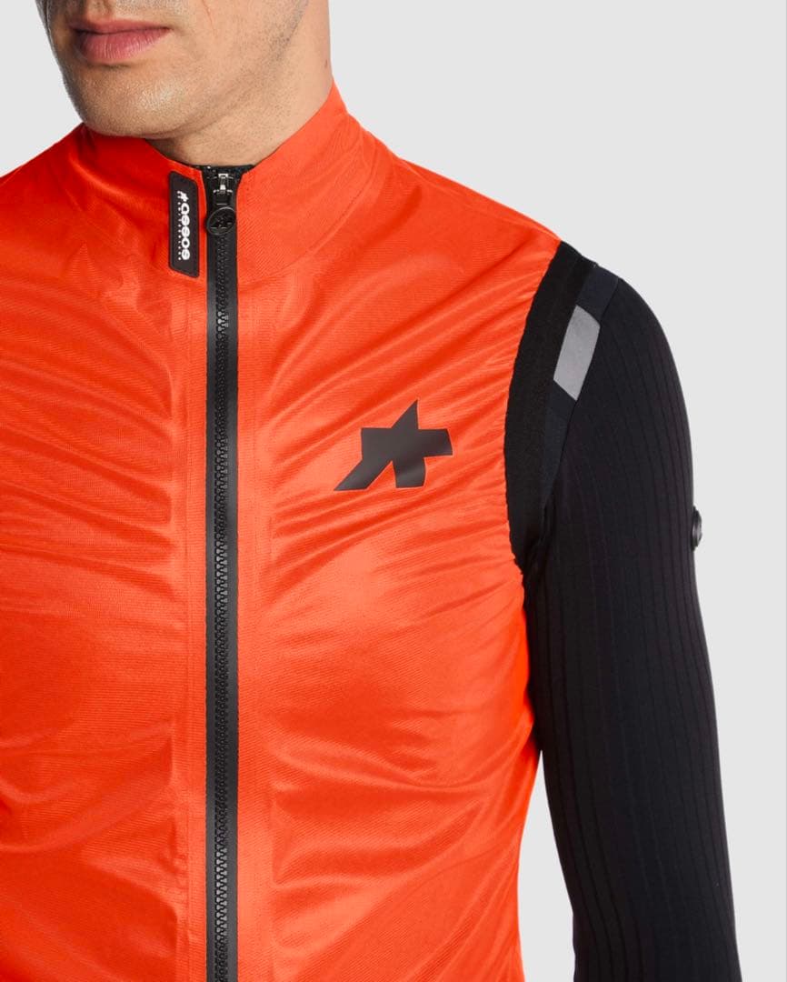 ASSOS EQUIPE RS RAIN VEST S9 オレンジ　S