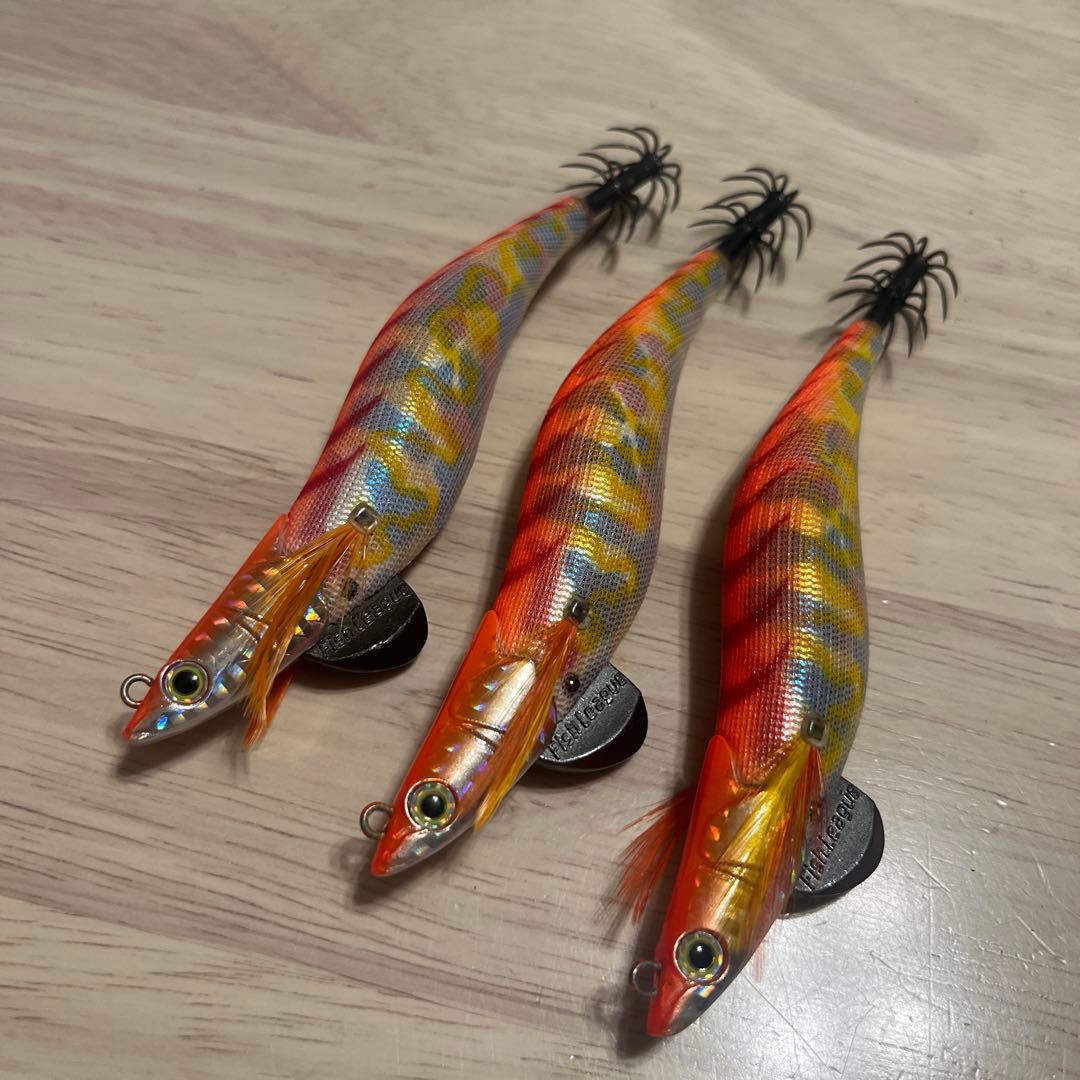 エギリー ダートマックス 3.5号 19g オレンジタイガーカモマーブル