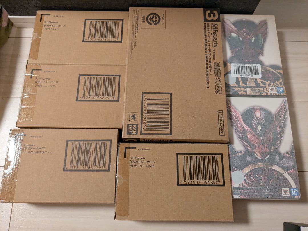 真骨彫製法仮面ライダーオーズ　セット