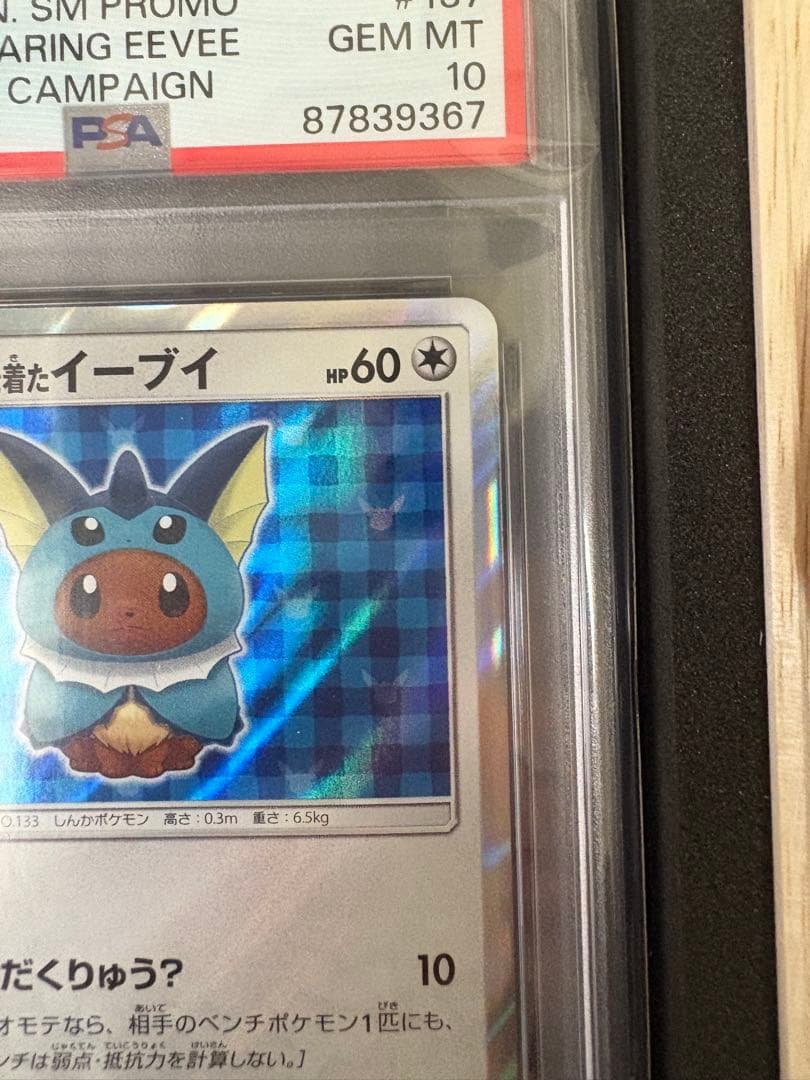 ポンチョを着たイーブイ PSA10 #137