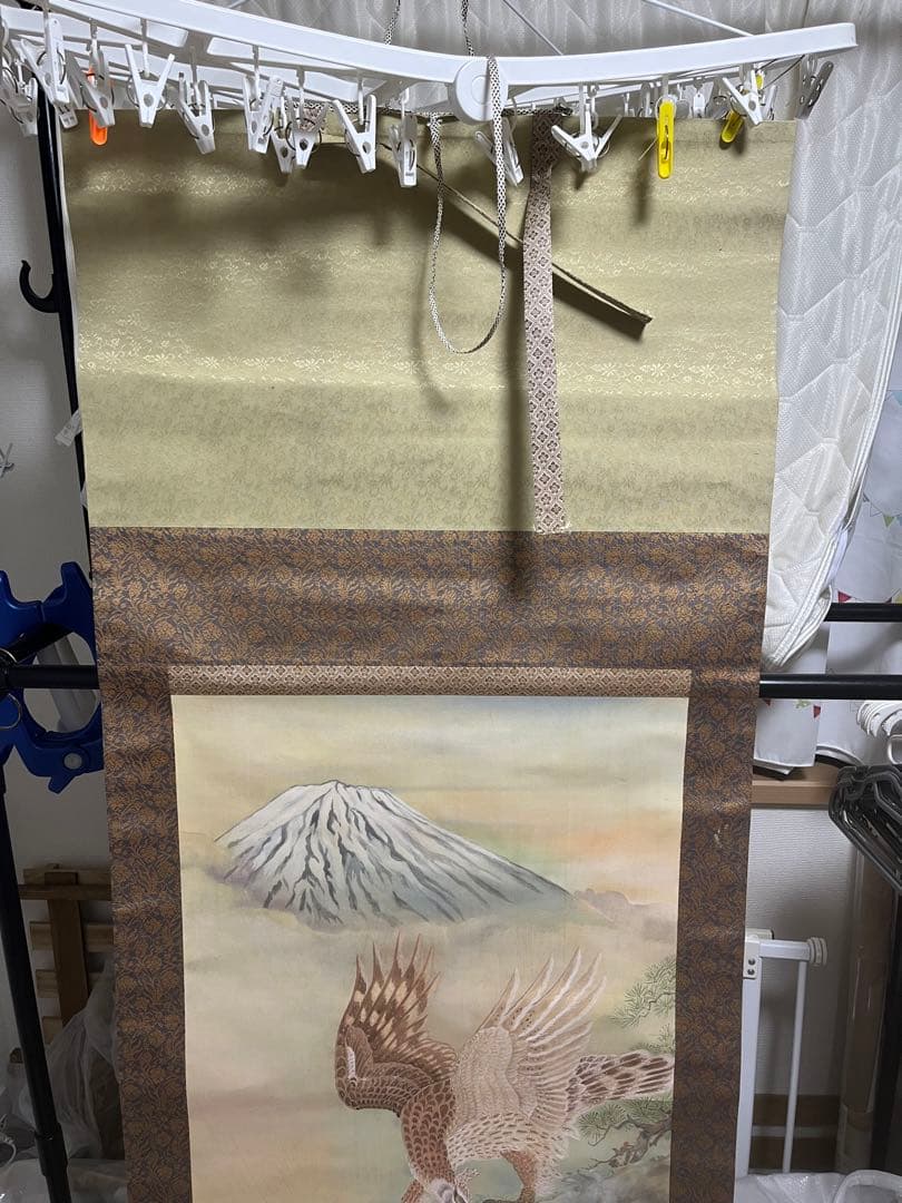 玉水　掛軸