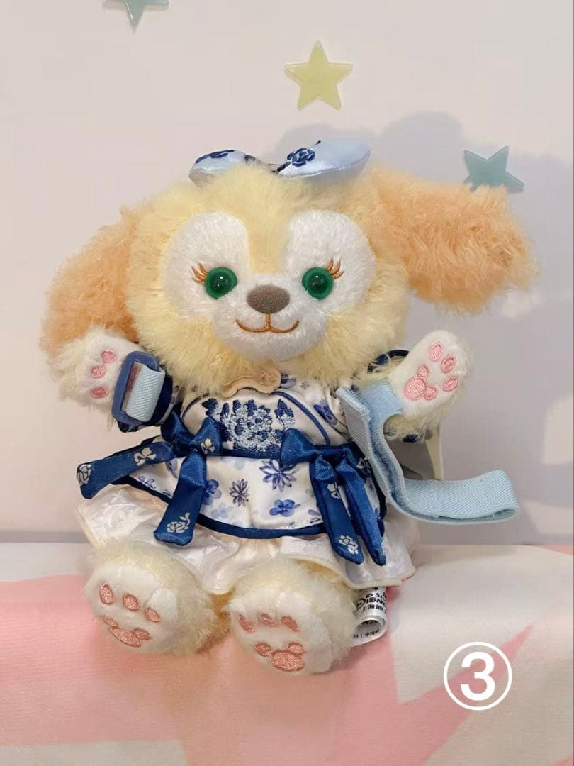 お顔厳選　上海ディズニー　青花　リーナベル　ぬいぐるみss