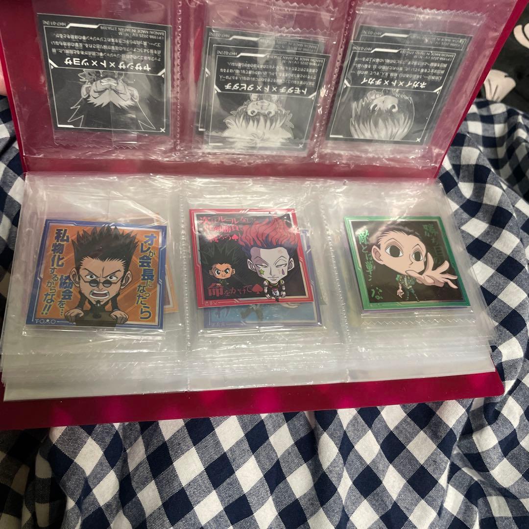 HUNTER×HUNTER シールvol.7 キャラクター名シーン　コンプセッ