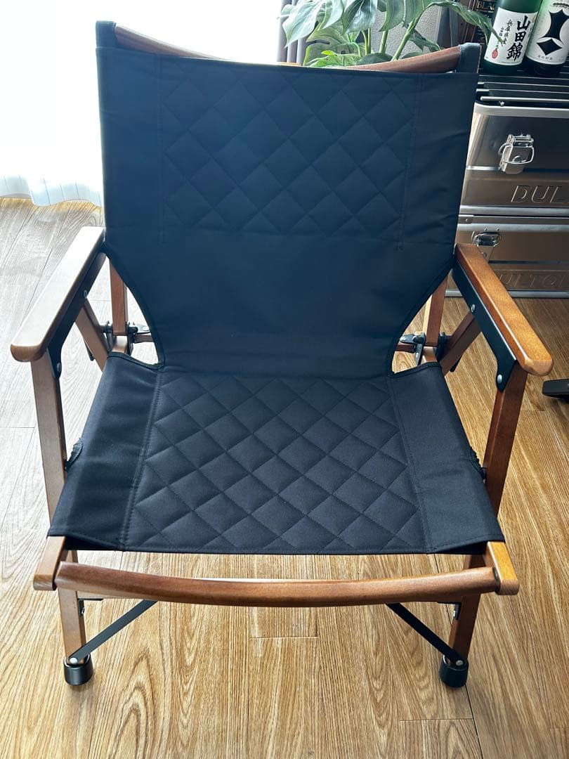 クイックキャンプ　ウッドローチェア