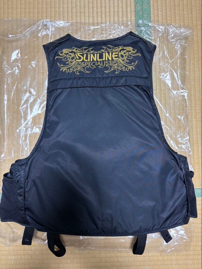 SUNLINE フィッシングベスト SPECIALIST ブラック
