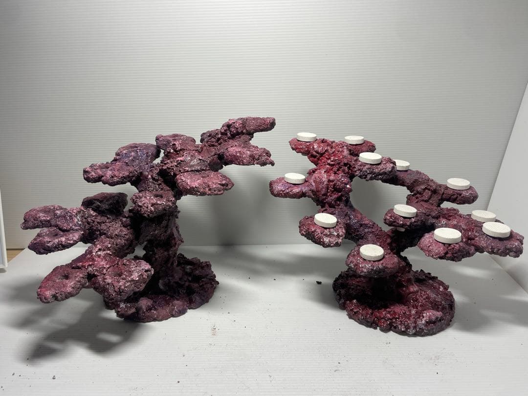 【送料無料】人工ライブロック　PHR26／12穴加工　アク抜き済み安心塗料使用